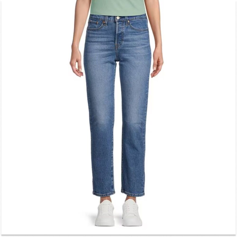 Levi’s Wedgie Straight Jeans – Women’s Size W29 L28, Curve-Lifting Vintage Style